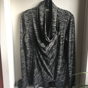 Hollister Asymmetrical Zip-up Cardigan